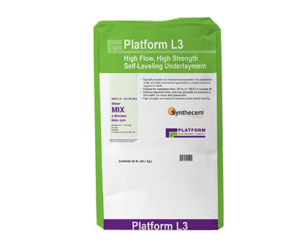 DEPENDABLE - PLATFORM L3 PREMIUM SELF-LEVELING UNDERLAYMENT, 50 LB BAG