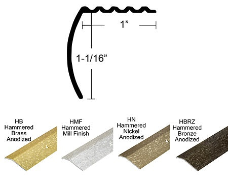 FUTURA - 1" STANDARD STAIR NOSING, CM 611