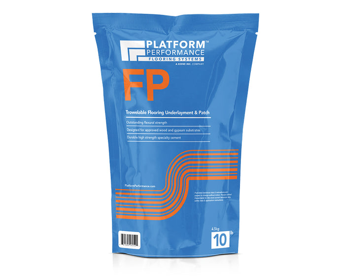 PLATFORM - FP TROWELABLE UNDERLAYMENT & PATCH 10 LB BAG
