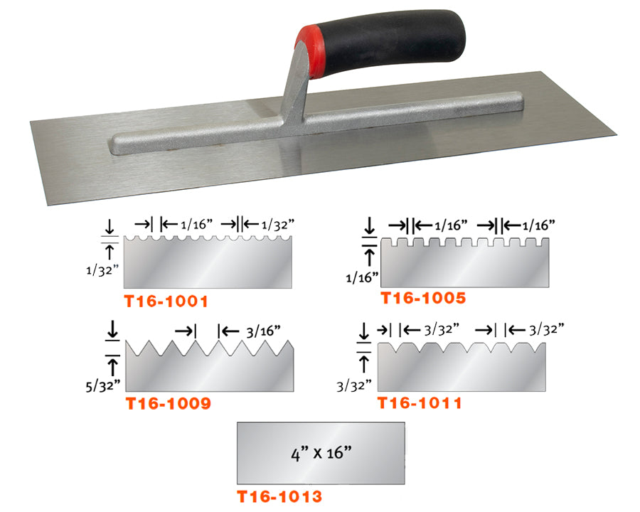 TEGO - PRO TROWELS