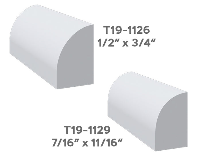 TEGO - PRIMED FINGERJOINT PINE SHOE MOLDING