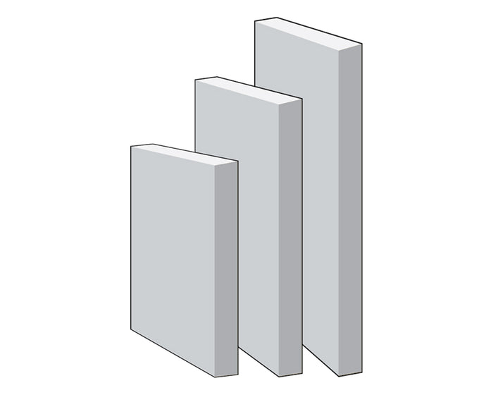 TEGO - PRO SQUARE BASEBOARD PRIMED MOLDING 12'