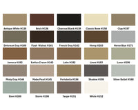 Hydroment Vivid Grout Color Chart