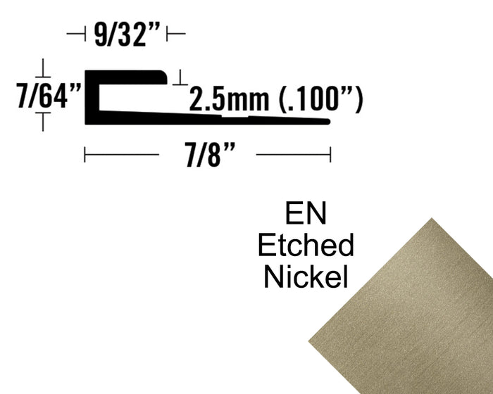 FUTURA - 2.5MM SQUARE CAP, LVT 925