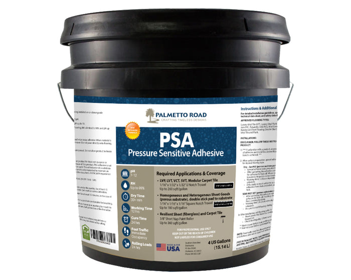 PALMETTO ROAD - PSA PRESSURE SENSITIVE ADHESIVE