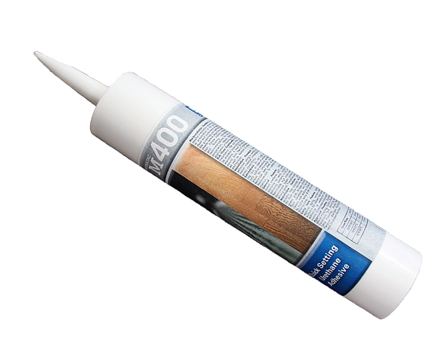 STAUF - M400 ENDURA-TAC QUICK SETTING REPAIR & MOUNTING ADHESIVE, 10.3 OZ.