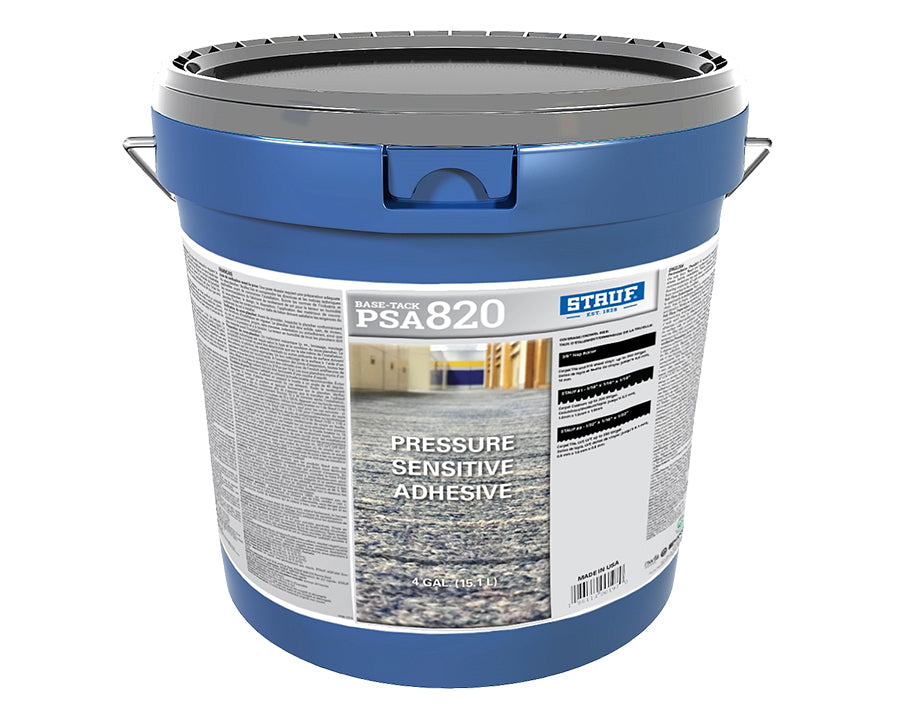 STAUF - PSA 820 BASE-TACK PRESSURE SENSITIVE ADHESIVE 4 GALLON