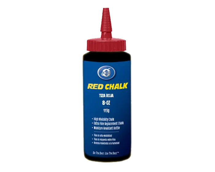 ORCON - RED CHALK REFILL BOTTLE 8 OZ