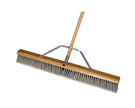 BON TOOL - 3" SILVER TIP FLAGGED FLOOR BROOM 18" WIDE WITH HANDLE