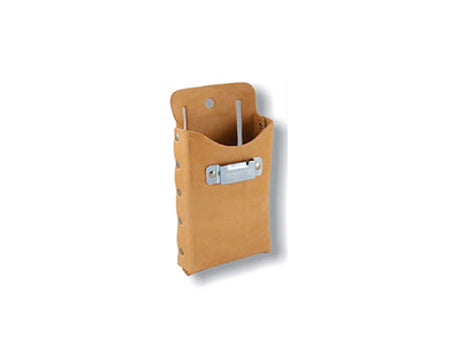 LEATHER WORKS - SINGLE POCKET TOOL POUCH WITH TAPE CLIP