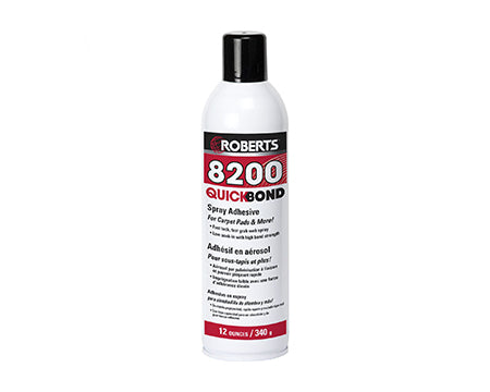 ROBERTS - 8200 QUICK-BOND SPRAY ADHESIVE, 12 OZ. CAN