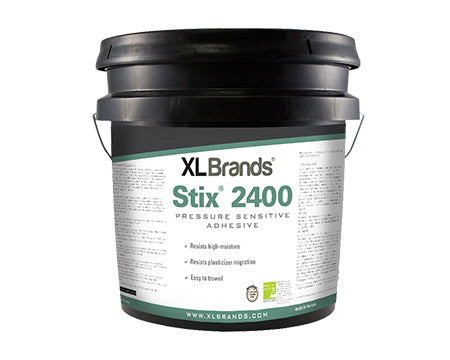 XL BRANDS - STIX 2400 PRESSURE SENSITIVE HIGH MOISTURE ADHESIVE